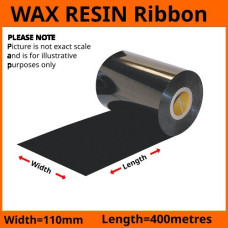 Premium Wax Resin Ribbon 110mm x 400m Black | Thermal Transfer Barcode Ribbon Sri Lanka Premium Wax Resin Ribbon 110mm x 400m Black | Thermal Transfer Barcode Ribbon Sri Lanka