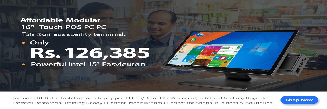 Affordable Modular 15.6" Touch POS PC